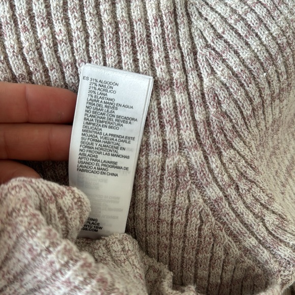 NWT Reiss Suri Wool Blend pink Jumper sweater Large $240 - Picture 11 of 11